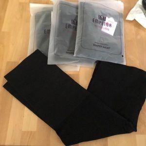 Empetua Shapermint 4 pairs blak Shaper Shorts xxxl